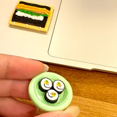 Mô hình set làm cơm cuộn nhà búp bê kimbap Hàn Quốc