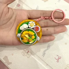 Móc khoá - Nam châm món Chả cá Lã Vọng - món ăn Hà Nội - Việt Nam