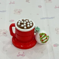 Móc khoá Ly cacao nóng và Chocobomb cho giáng sinh - Merry Christmas