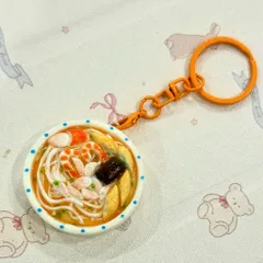 Móc khoá - Nam châm món Bánh canh cua - món ăn Việt Nam