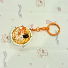 Móc khoá - Nam châm món Bánh canh cua - món ăn Việt Nam