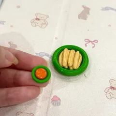 Mô hình set bánh mì cay nhà búp bê - bánh mì cay Hải Phòng