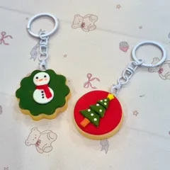 Nam châm - Móc khoá Bánh quy Giáng sinh - Merry Christmas
