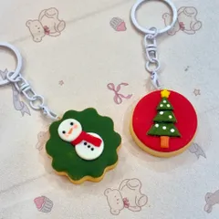 Nam châm - Móc khoá Bánh quy Giáng sinh - Merry Christmas