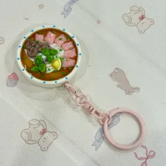 Móc khoá - Nam châm món Phở tái bò viên - món ăn Việt Nam