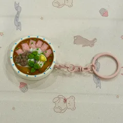 Móc khoá - Nam châm món Phở tái bò viên - món ăn Việt Nam