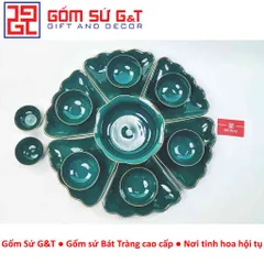[FreeShip] [Giá hủy diệt] [Ảnh thật] Bộ mặt trời xanh cổ vịt vẽ vàng kim