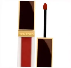 (CTy NK) Son Kem Tom Ford Liquid Lip Luxe Matte Màu 123 Devoted Chính Hãng - Độ Bám Màu Cao, Giữ Ẩm Tối Ưu, Dành Cho Phong Cách Trang Điểm Sang Trọng