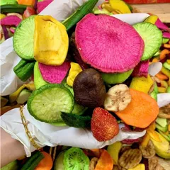 Rau Củ Sấy Giòn Không Đường - XIMAFARM ( Củ Dền,Bí Ngòi,Bí Đỏ,Nấm Hương,Dâu Tây,Khoai Lang,Đậu Bắp,...)