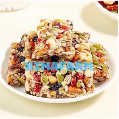 Thanh Granola Ăn Kiêng Không Đường, Thanh Hạt Dinh Dưỡng Giảm Cân Thuần Chay Tốt Cho Sức Khỏe - XIMAFARM
