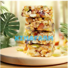 Thanh Granola Ăn Kiêng Không Đường, Thanh Hạt Dinh Dưỡng Giảm Cân Thuần Chay Tốt Cho Sức Khỏe - XIMAFARM