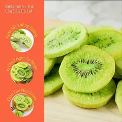 Kiwi Xanh Sấy Giòn Không Đường - Ximafarm