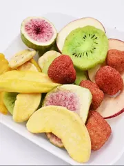 500G Mix Trái Cây Sấy Giòn Ngon Chua Ngọt , Túi Hút Chân Không | Công Nghệ Sấy Thăng Hoa