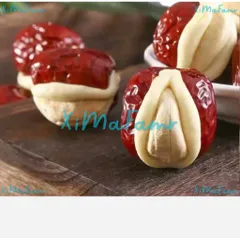 TÁO ĐỎ KẸP SỮA LẠC ĐÀ NHÂN HẠT ĐIỀU - XIMAFARM