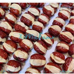 TÁO ĐỎ KẸP SỮA LẠC ĐÀ NHÂN HẠT ĐIỀU - XIMAFARM