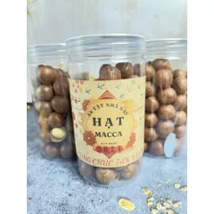 Hạt Macca Sấy Nứt Vỏ, Hạt mắc ca Đắk Lắk ngũ cốc dinh dưỡng 500g size A