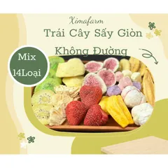 Mix 14 Loại Trái Cây Sấy Giòn Thăng Hoa Chua Ngọt | Công Nghệ Sấy Thăng Hoa