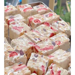 KẸO NOUGAT SỮA CHUA TRÁI CÂY ( Dẻo, Ít ngọt, vị chua nhẹ  )- XIMAFARM