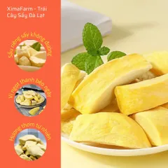 Sầu Riêng Sấy Giòn Không Đường -  Ximafarm