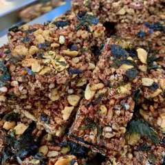 Thanh Gạo Lứt Rong Biển Hạt Dinh Dưỡng , Thanh Granola Ăn kiêng, Giảm Cân - Ximafarm