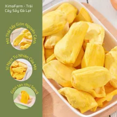 Mít Sấy Nguyên Cánh Giòn Ngon ( Mít Thái Xuất Khẩu) , Túi Hút Chân Không