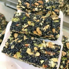 Thanh Mè Đen Mix Hạt Dinh Dưỡng Granola ̣( Nhiều Hạt, Mè Đen, Không Đường Vị Ngọt Nhẹ) - Ximafarm