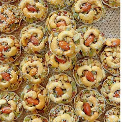 Bánh Hoa Mai Mix Hạt Dinh dưỡng Túi 500g ̣̣bánh hạt dinh dưỡng ăn vặt tốt cho mẹ bầu, người ăn kiêng, ăn chay - Ximafarm