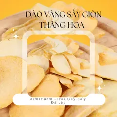 Đào Vàng Sấy Giòn Thăng Hoa Không Đường