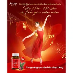 Viên uống Angela gold tăng cường sức khoẻ, sắc đẹp và sinh lý nữ không chứa mầm đậu nành Hộp 60 Viên & 30 Viên 834933