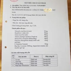 GIẢM CÂN YANHEE VIP 18 - GIẢM CÂN CHÍNH HÃNG THÁI LAN