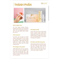 Gel phụ khoa MELYSA chính hãng – Hộp 8 ống TẶNG 5 ỐNG cùng loại – Cân bằng pH, dưỡng ẩm