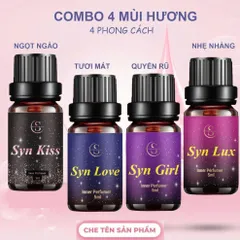 Nước Hoa Vùng Kín Nữ SynKiss Lưu Hương Nhẹ Nhàng Cho Nàng Cá Tính synkiss