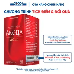 Viên Uống ANGELA GOLD Hỗ Trợ Sức Khỏe, Nội Tiết Tố, Đẹp Da Và Sinh Lý Nữ Chính Hãng Từ Mỹ