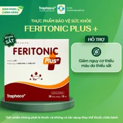 TPBVSK Feritonic Plus+ Ống Uống Bổ Sung Sắt – Hỗ Trợ Giảm Nguy Cơ Thiếu Máu Hộp 20 Ống x 10ml 834994