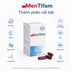 [KHOẺ HƠN]MENTIFAM mới với Tinh chất Hàu tốt nhất sâm peru - Bổ tinh trùng,tăng cường sinh lý, hàu oyster, hàu biển ob 835023