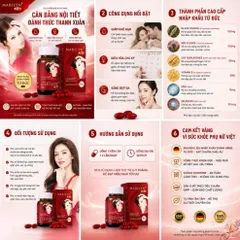 Viên Uống Nội Tiết Tố Nữ MARILYN PLUS – Hộp 30 Viên 835042