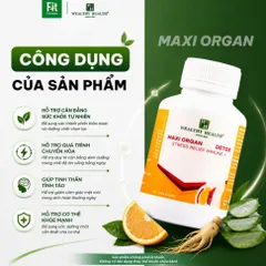 COMBO Maxi Organ Fat & Fit Thái Minh - Hỗ Trợ Sức Khỏe Vẻ Đẹp Cơ Thể Và Hỗ Trợ Cải Thiện Vóc Dáng 835052