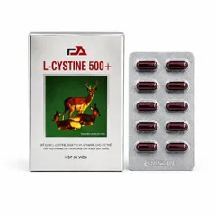Viên uống L-Cystine 500+ hỗ trợ kích thích mọc tóc hộp 60 viên 835078