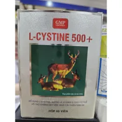 Viên uống L-Cystine 500+ hỗ trợ kích thích mọc tóc hộp 60 viên 835078