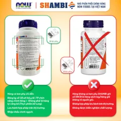 Viên Uống NOW FOODS Glutathione 500mg Chống Lão Hóa Da, Oxi Hóa, Thải Độc Gan 835083