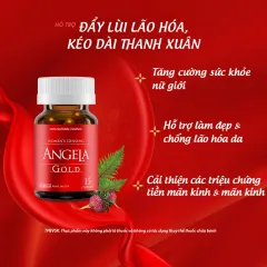 [LIVE] Combo 2 Hộp 60v Tặng Angela 15v - Viên Uống Angela Gold Hỗ Trợ Sắc Đẹp, Sinh Lý Nữ Và Sức Khỏe 835088