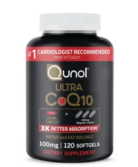 Viên Uống Qunol Ultra CoQ10 100mg - Hỗ Trợ Tim Mạch, Tăng Năng Lượng, Giảm Mệt Mỏi - Mỹ, Hấp Thụ Gấp 3 Lần So Với Thông Thường