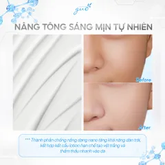 Kem chống nắng kiềm dầu nâng tone tự nhiên, SPF50+ PA++++, Active Defense Sunscreen GUO 30g