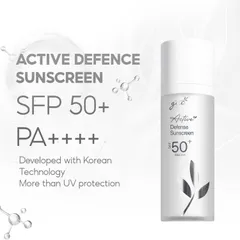 Kem chống nắng kiềm dầu nâng tone tự nhiên, SPF50+ PA++++, Active Defense Sunscreen GUO 30g