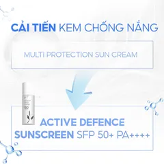 Kem chống nắng kiềm dầu nâng tone tự nhiên, SPF50+ PA++++, Active Defense Sunscreen GUO 30g