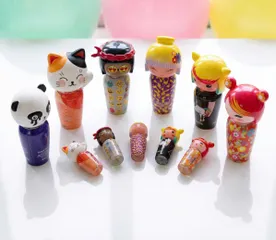 Set Nước Hoa Nữ Kokeshi Lotus + Cheery + Neko + Litchee + Tonka EDT (5 x 5ml) hàng  công ty