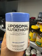 viên uống chống oxi hoá giúp trắng sáng làn da LIPOSOMAL GLUTATHIONE 1000mg hàng mỹ