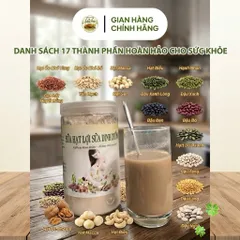 Combo 2 Hũ Sữa Hạt Lợi Sữa Dinh Dưỡng 1kg - Nhân Đôi Lợi Sữa Về Dáng Nhanh Cho Mẹ