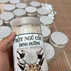 Bột Ngũ Cốc Dinh Dưỡng 17 Loại Hạt (Hũ 500g ) Dinh Dưỡng Thuần Chay Cho Người Ăn Kiêng