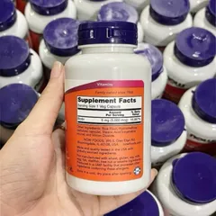 Viên uống Now Biotin 5000 mcg |120 viên| Thúc đẩy & Chuyển hóa năng lượng/Giảm rụng & Hỗ trợ mọc tóc/Cải thiện độ chắc khoẻ của móng [SP Chuẩn Mỹ không tem]